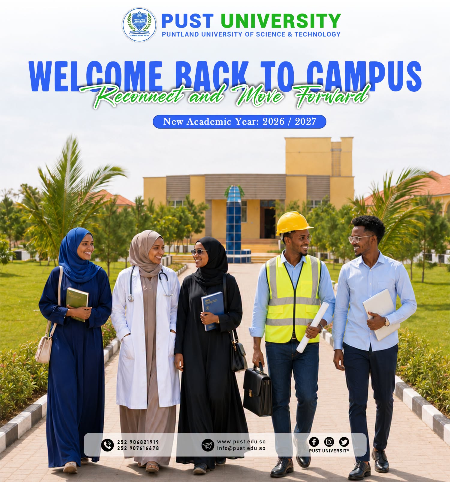 Welcome Back to PUST University — 2026–2027 Academic Year